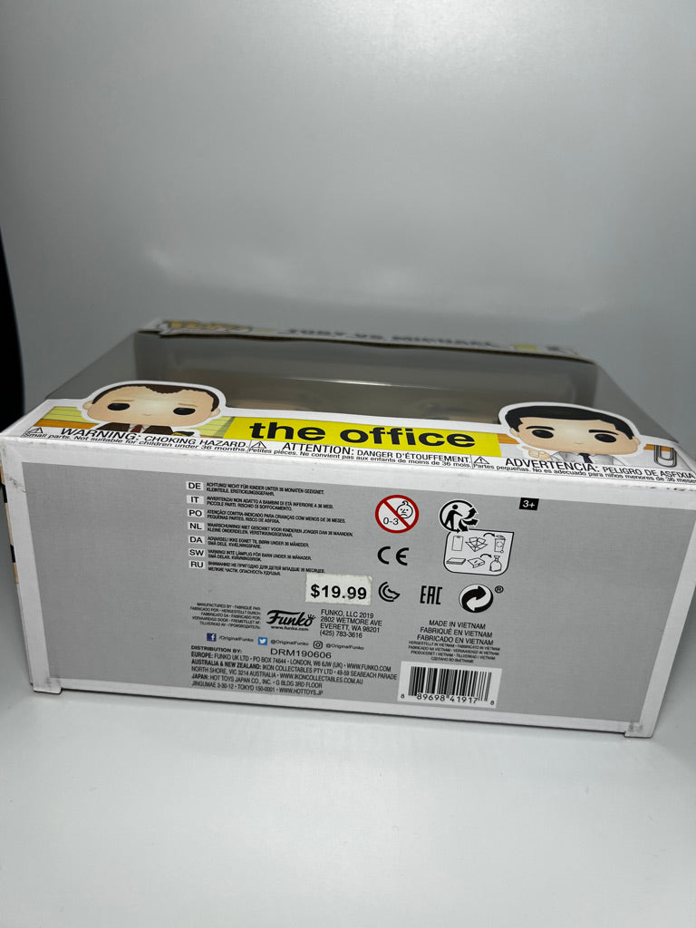 Funko Pop! TV - The Office - Toby vs Michael (2 pack)