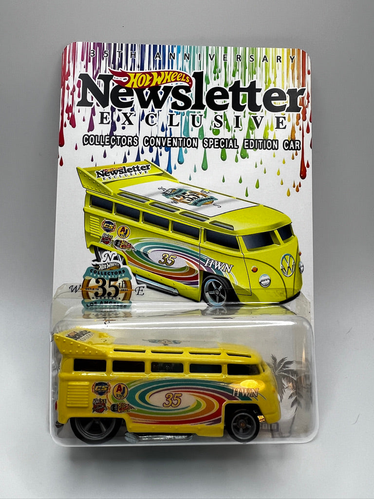 Hot Wheels 35e anniversaire Newsletter Convention exclusive des collectionneurs Voiture en édition spéciale