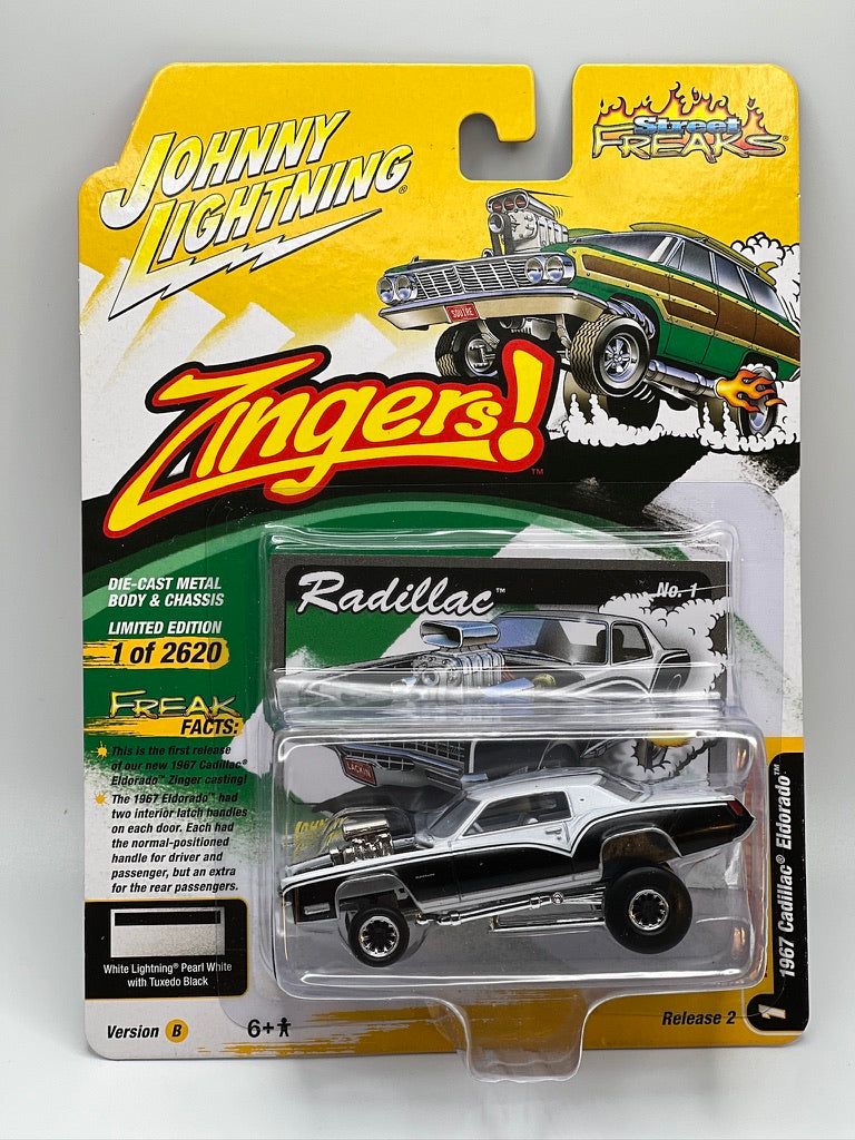 Johnny Lightning Street Freaks - Zingers! - Cadillac Eldorado 1967 - Version 2B 2023