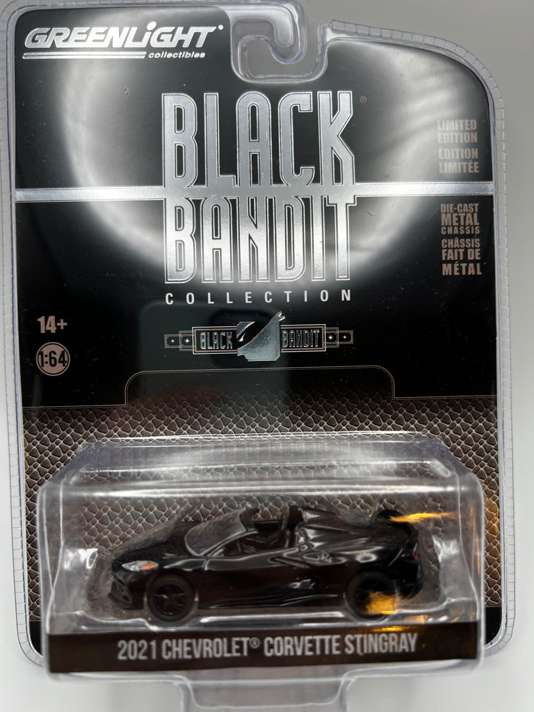 Greenlight Black Bandit Série 26 - Chevrolet Corvette Stingray 2021