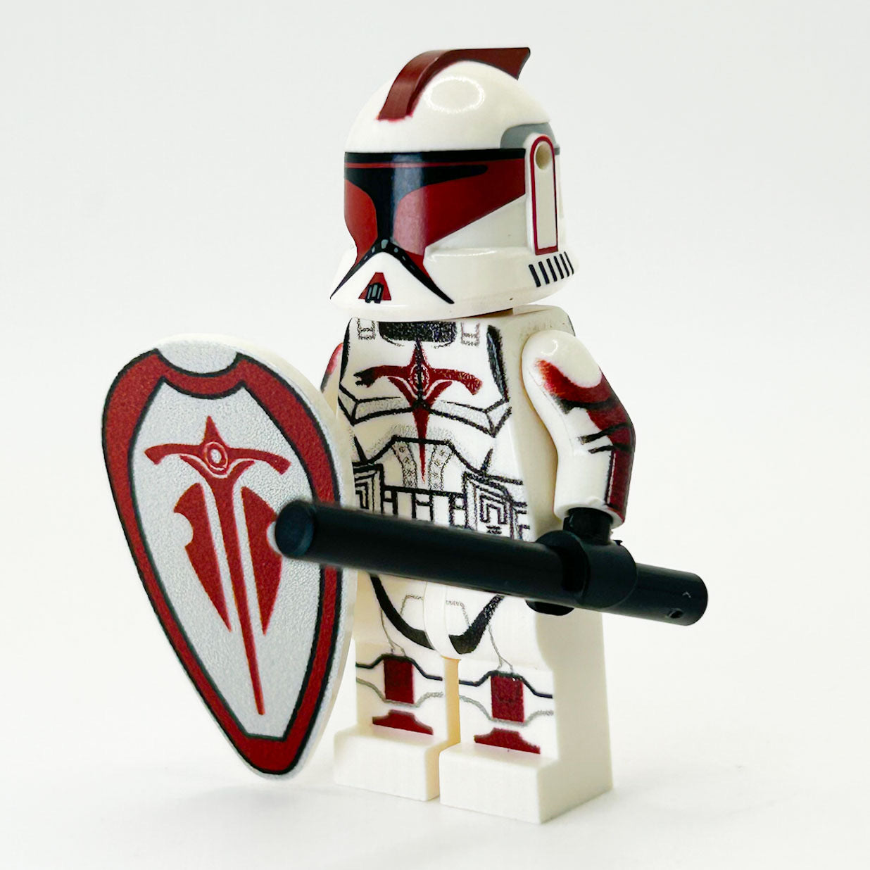 Riot Clone Trooper (Phase 1) Minifig made using LEGO parts - B3 Customs