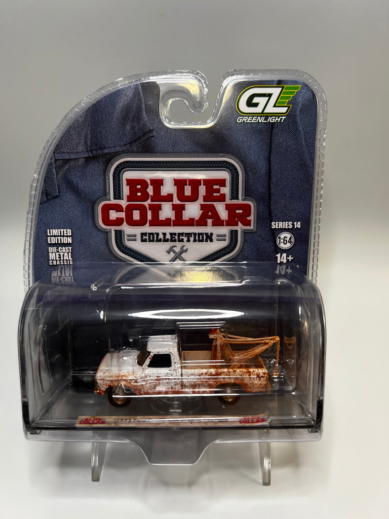Greenlight Blue Collar Series - Pennzoil - Pickup Dodge D-100 1964 avec boîte à outils