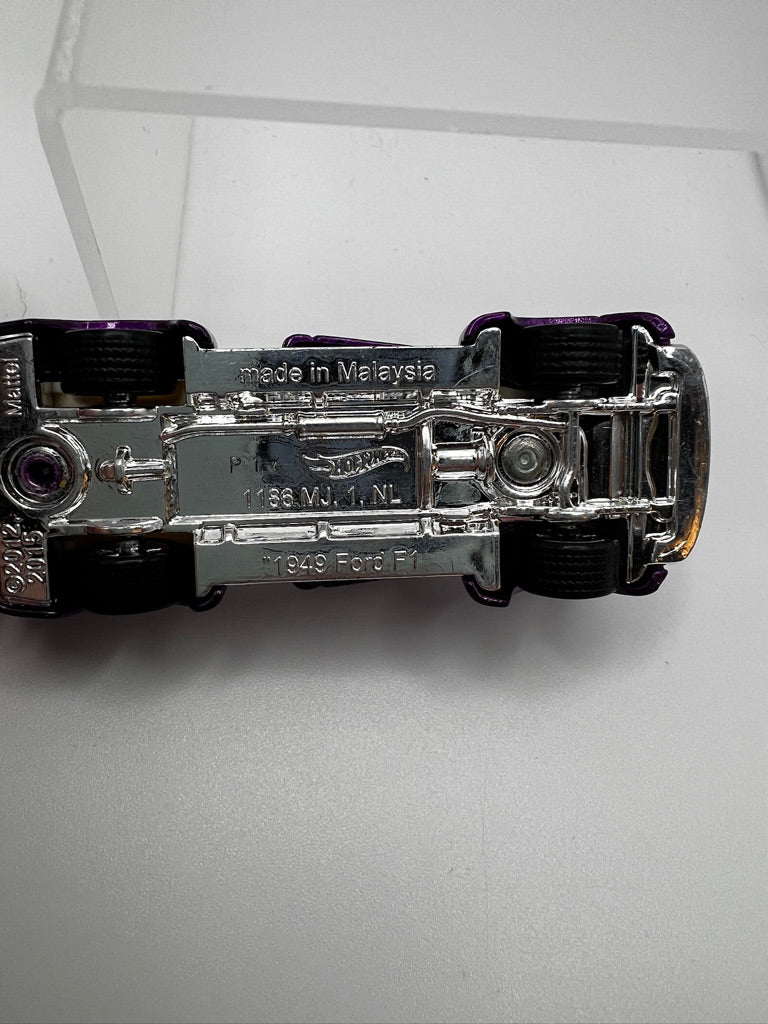 Hot Wheels Super Treasure Hunt - 1949 Ford F1 (purple) Loose