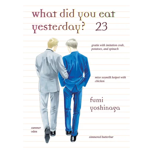 What Did You Eat Yesterday? 23