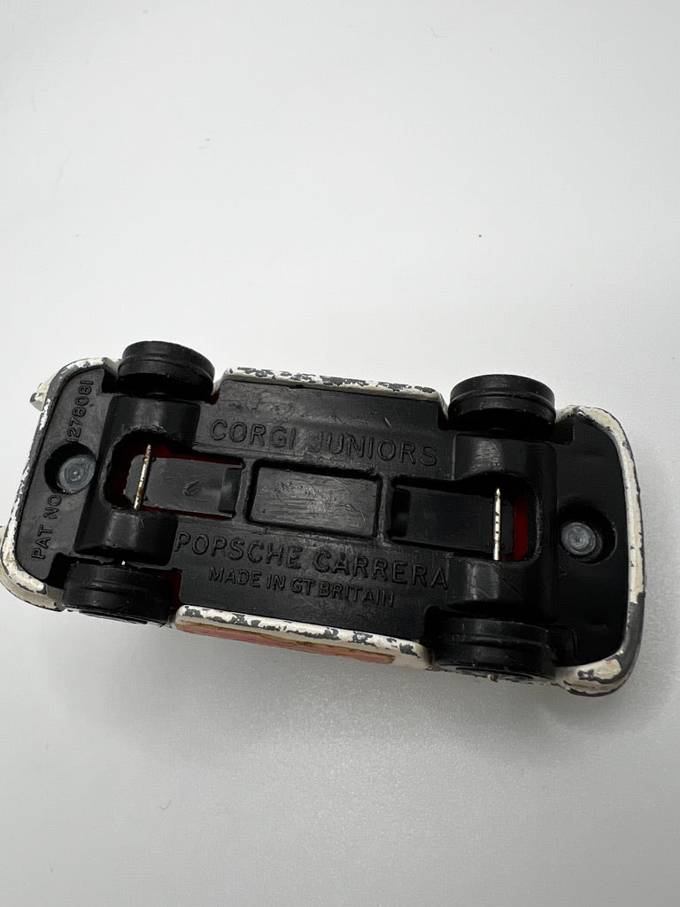 Corgi Jrs Porsche Carrera 6 Police Car (loose worn)
