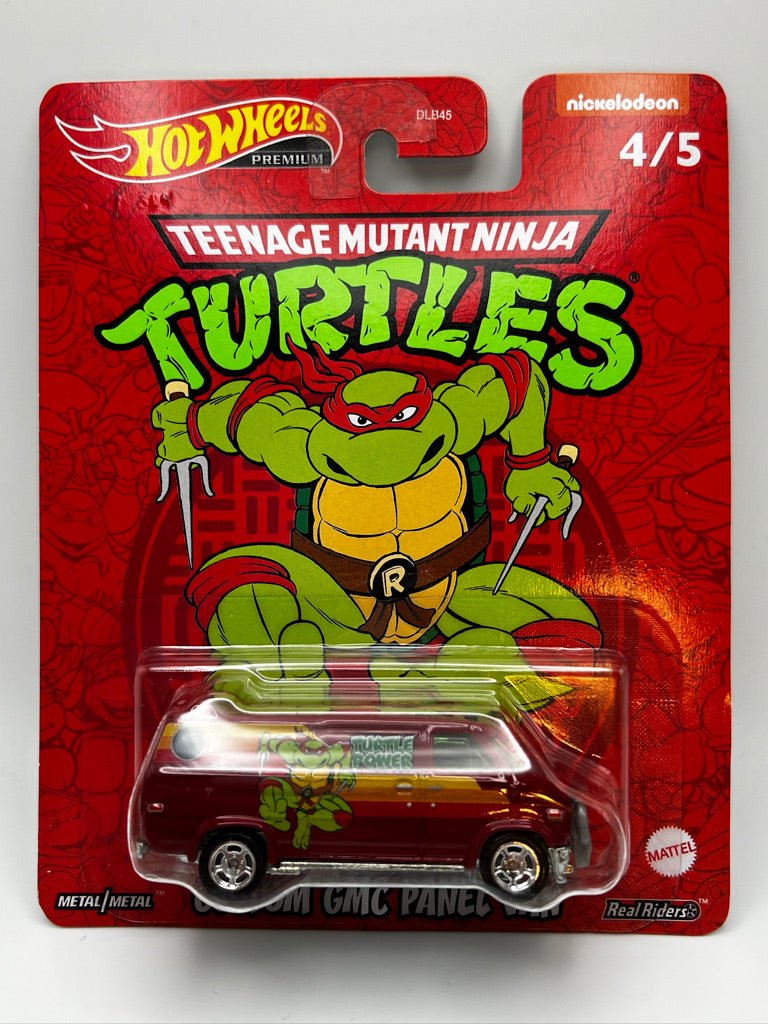 Hot Wheels Premium Teenage Mutant Ninja Turtle - Custom GMC Panel Van