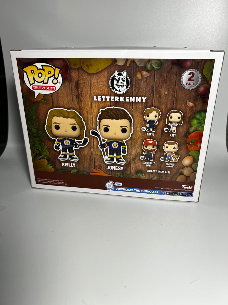 Funko Pop! TV - Letterkenny - Reilly & Jonesy (2 pack)