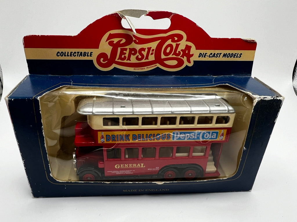 Lledo Pepsi-Cola 1931 AEC Renown Bus à deux étages (49009)