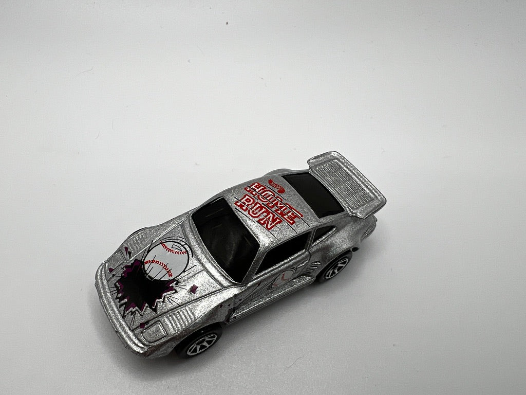 Hot Wheels 1989 Home Run Porsche 930 (silver) loose