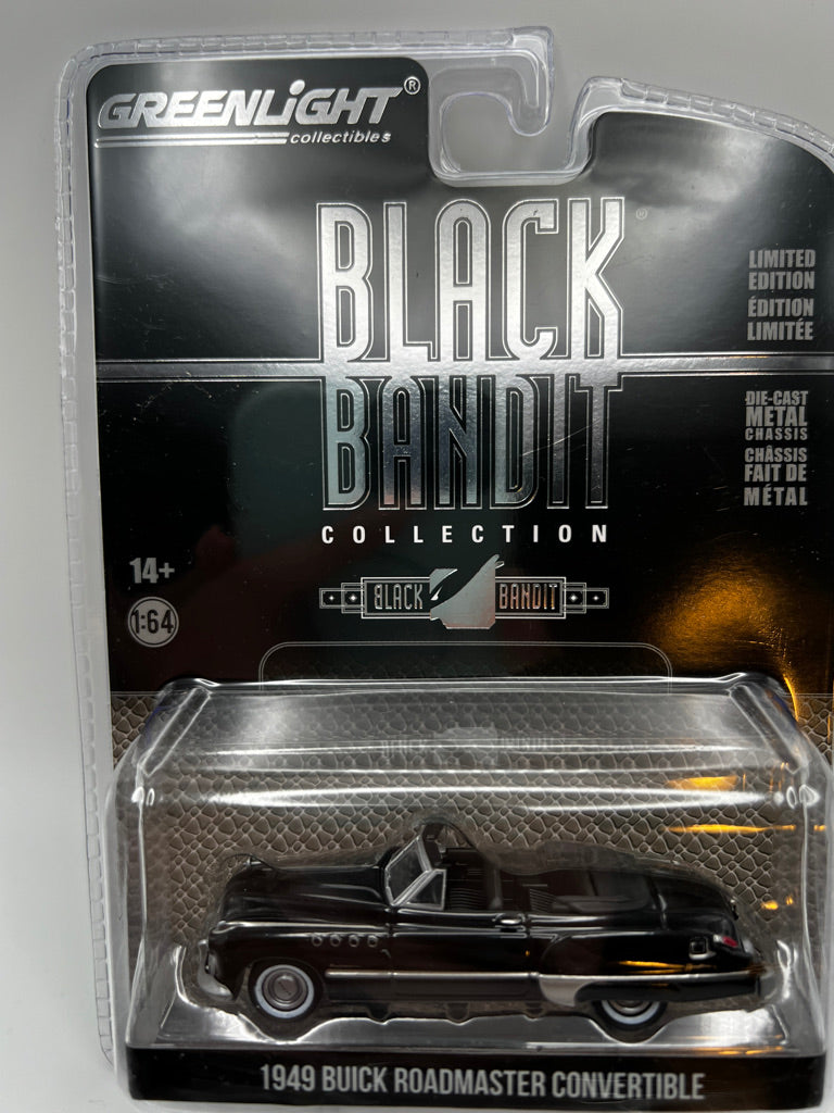 Greenlight Black Bandit Série 27 - Buick Roadmaster Cabriolet 1949
