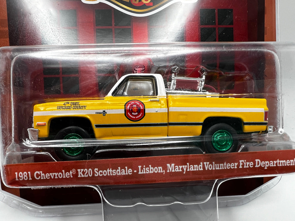 Greenlight Fire & Rescue - Chevrolet K20 Scottsdale 1981 (CHASE)