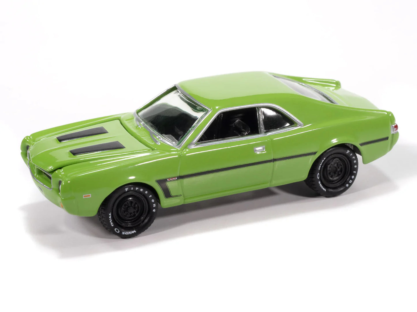 Johnny Lightning Classic Gold - 1969 AMC Javelin (Big Bad Green w/C Stripe)