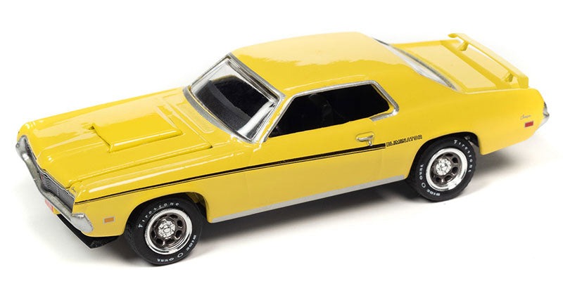 Johnny Lightning - Éliminateur Mercury Cougar 1969 (Jaune)
