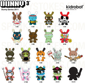 Kidrobot Dunny 2011 Series - Nature Spirits - 64 Colors (2/20)