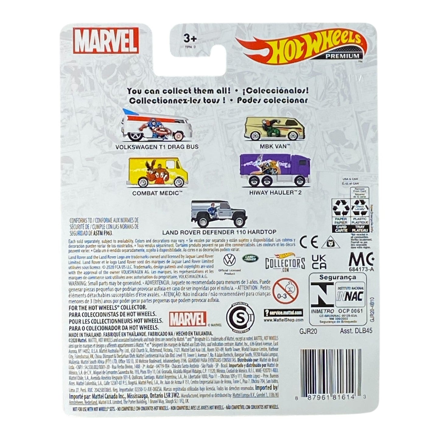Hot Wheels MBK Van - Premium Series Marvel 2/5