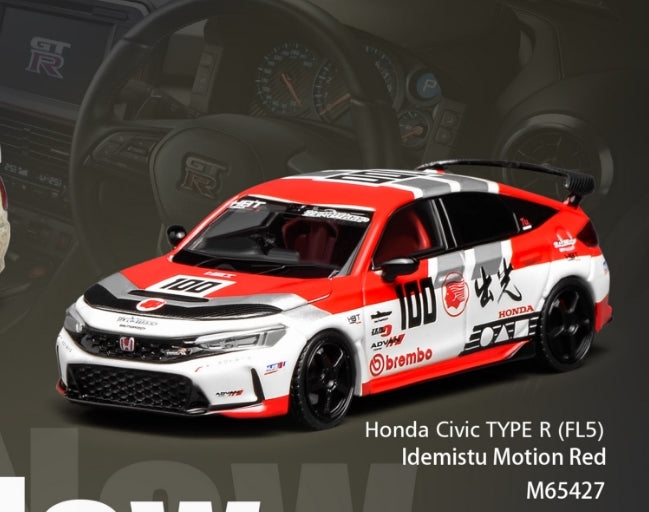 (PREORDER) Motorhelix Honda Civic Type R (FL5) (Idemitsu Motion Red)