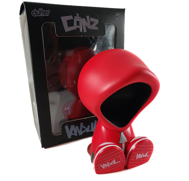 VandulBot- Red Canbot Canz Art Toy Figure by Vandul x Czee13