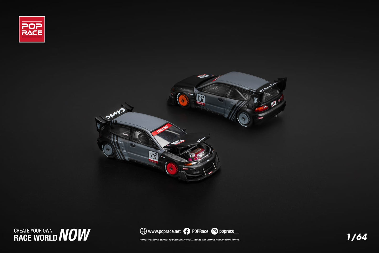 POPRACE 992 Stinger GTR (Or)