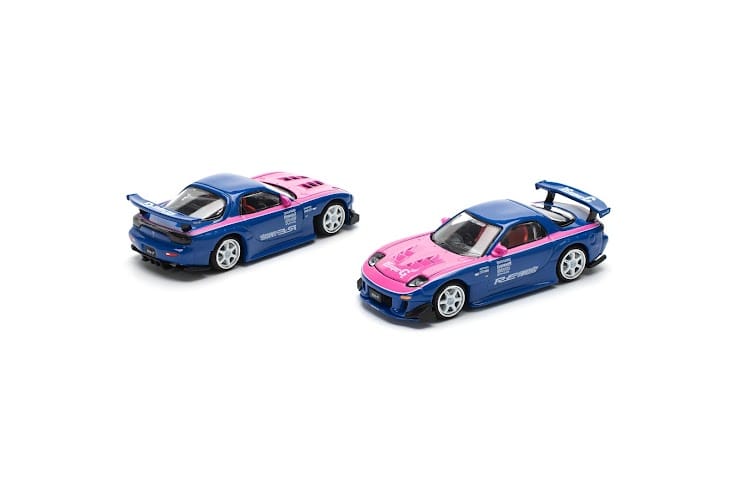 (PREORDER) Pop Race - Mazda RX7 Re-Amemiya (Blue/Pink)