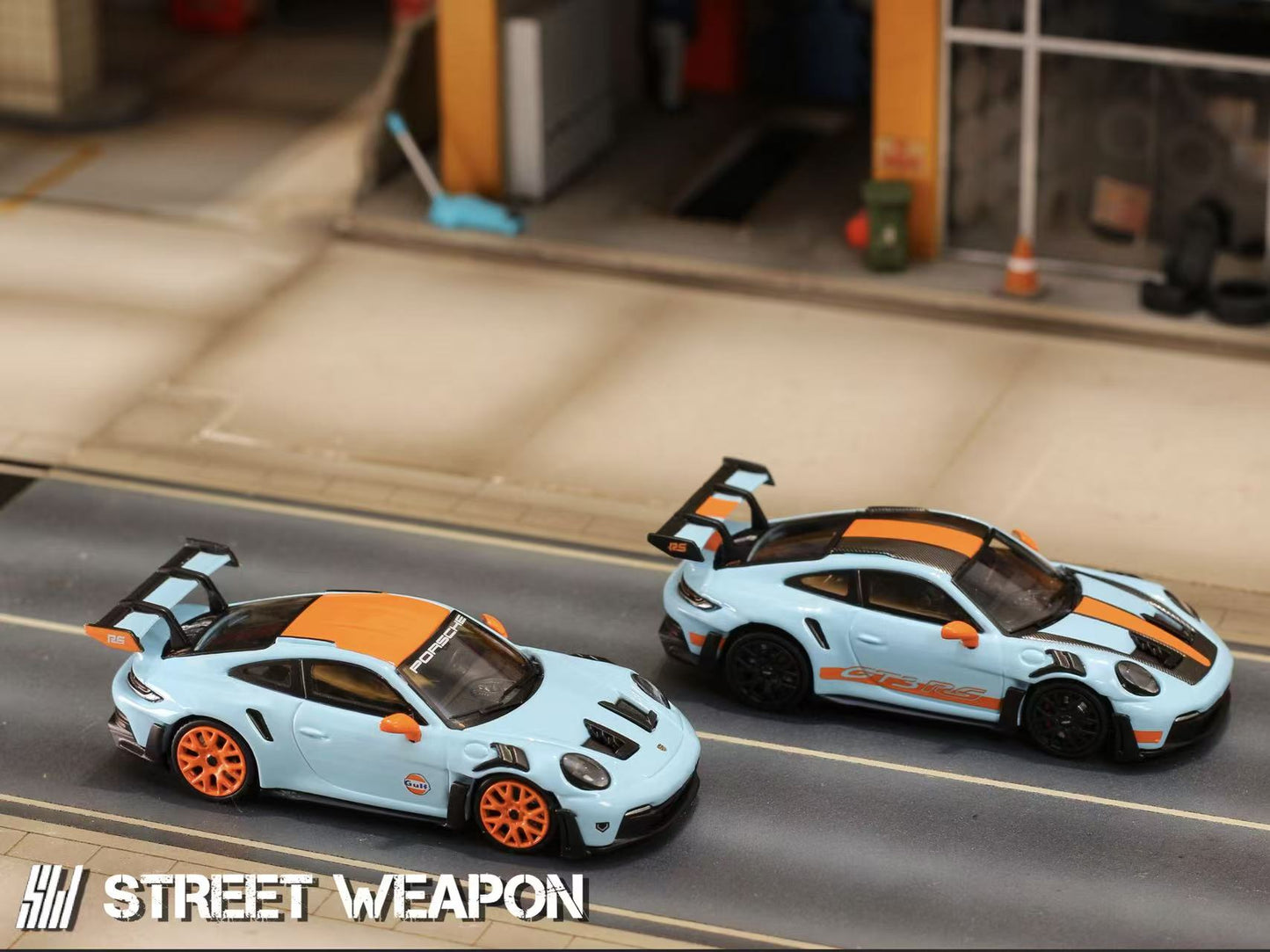 Street Warrior Porsche 992 GT3 RS (Gulf Livery)