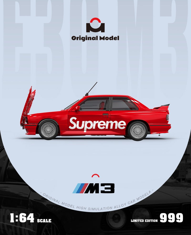 (PREORDER) Original Model OM BMW M3 (E30) Supreme Livery