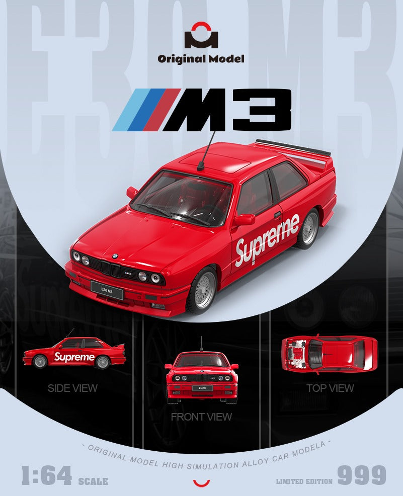 (PREORDER) Original Model OM BMW M3 (E30) Supreme Livery