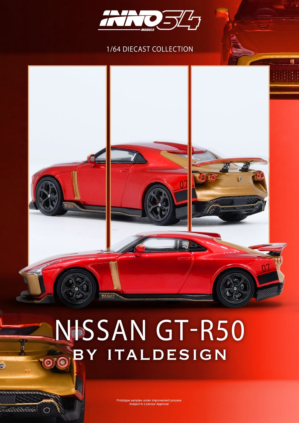 (PREORDER) Inno64 - Nissan R50 GT-R By Italdesign