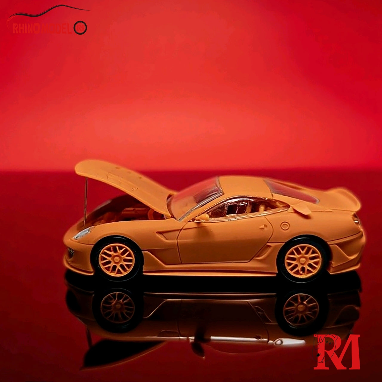 (PREORDER) Rhino Model Ferrari 599XX (Red)