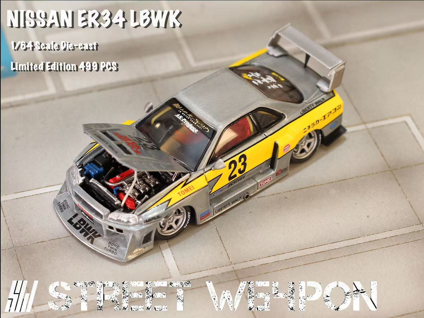 (PREORDER) Street Weapon LBWK ER34 (Varnish Raw Special Edition)
