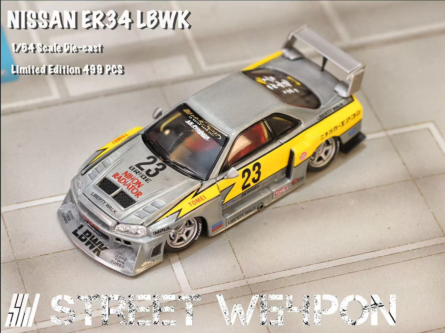 (PREORDER) Street Weapon LBWK ER34 (Varnish Raw Special Edition)