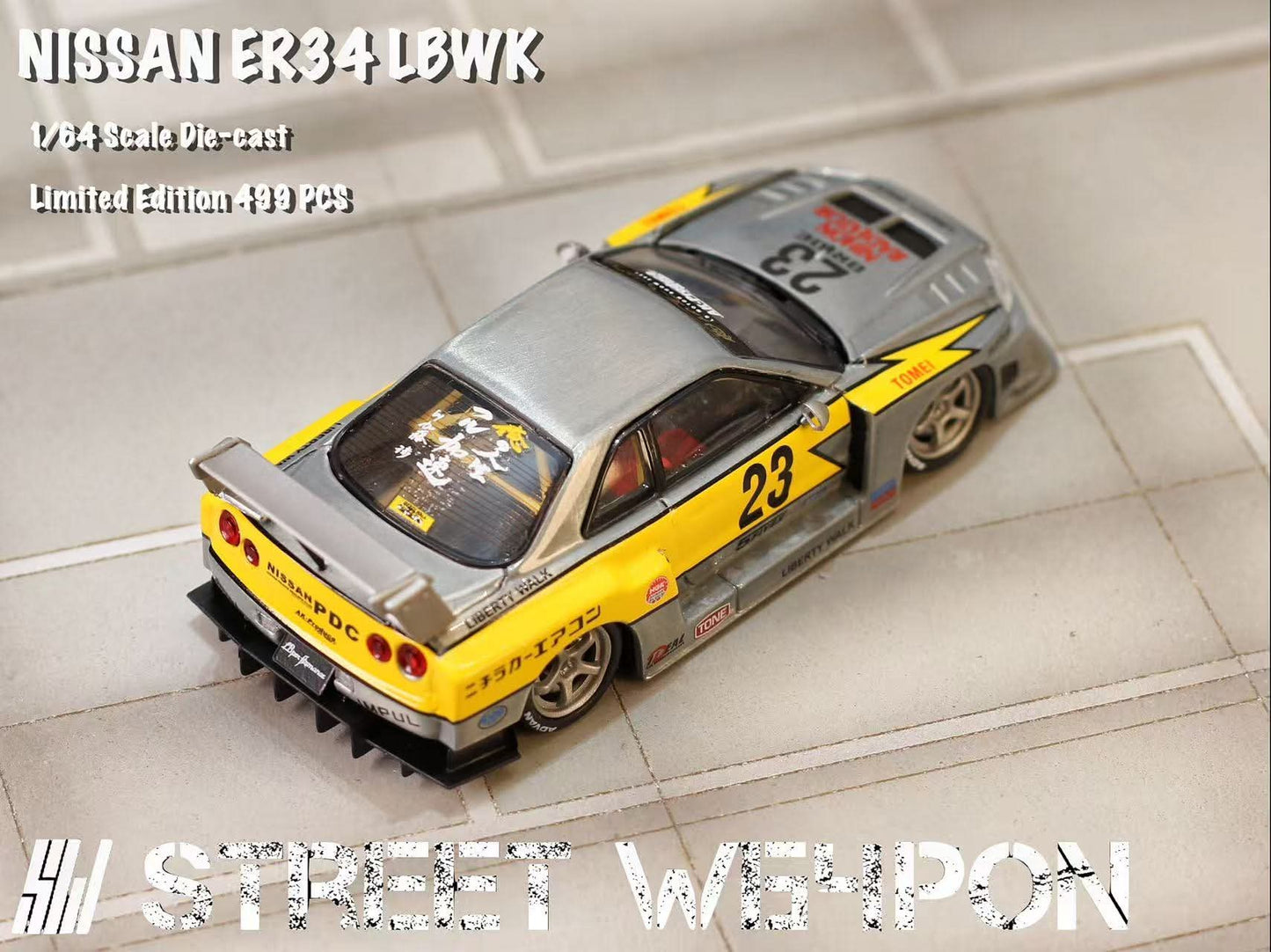 (PREORDER) Street Weapon LBWK ER34 (Varnish Raw Special Edition)