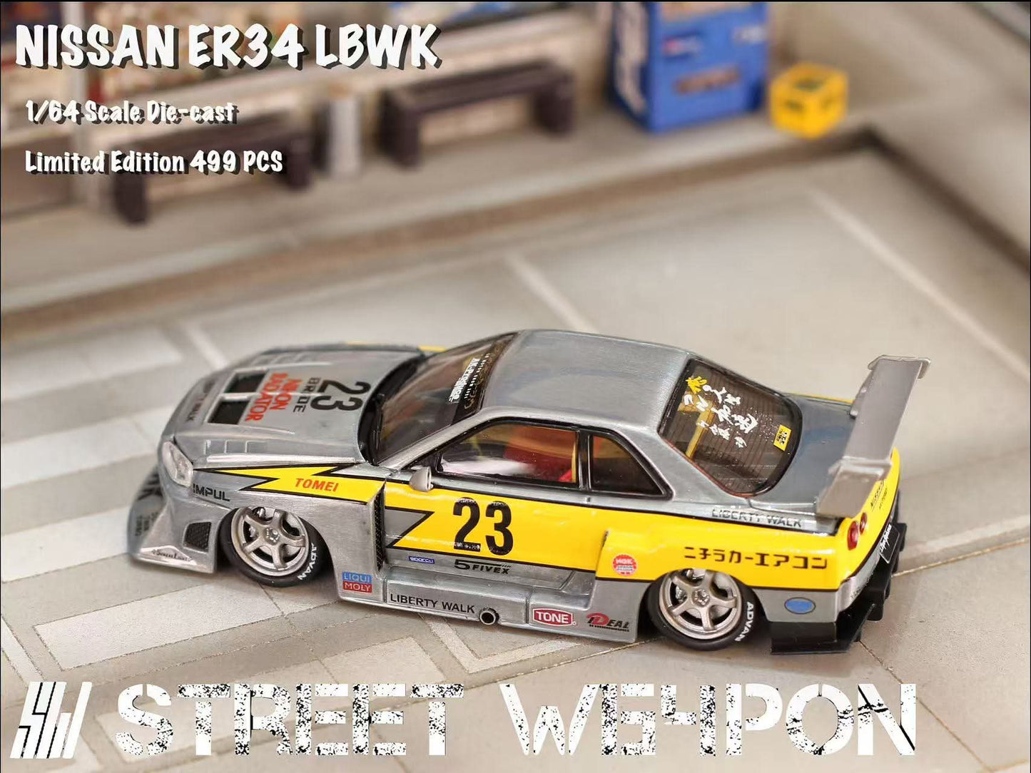 (PREORDER) Street Weapon LBWK ER34 (Varnish Raw Special Edition)