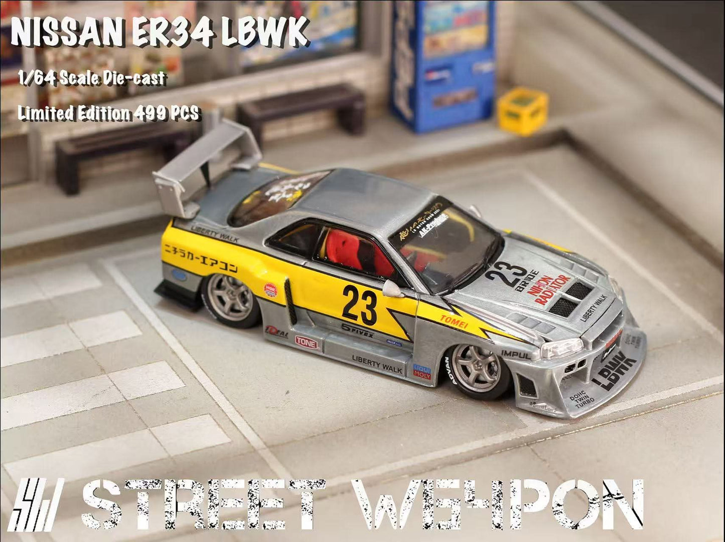 (PREORDER) Street Weapon LBWK ER34 (Varnish Raw Special Edition)