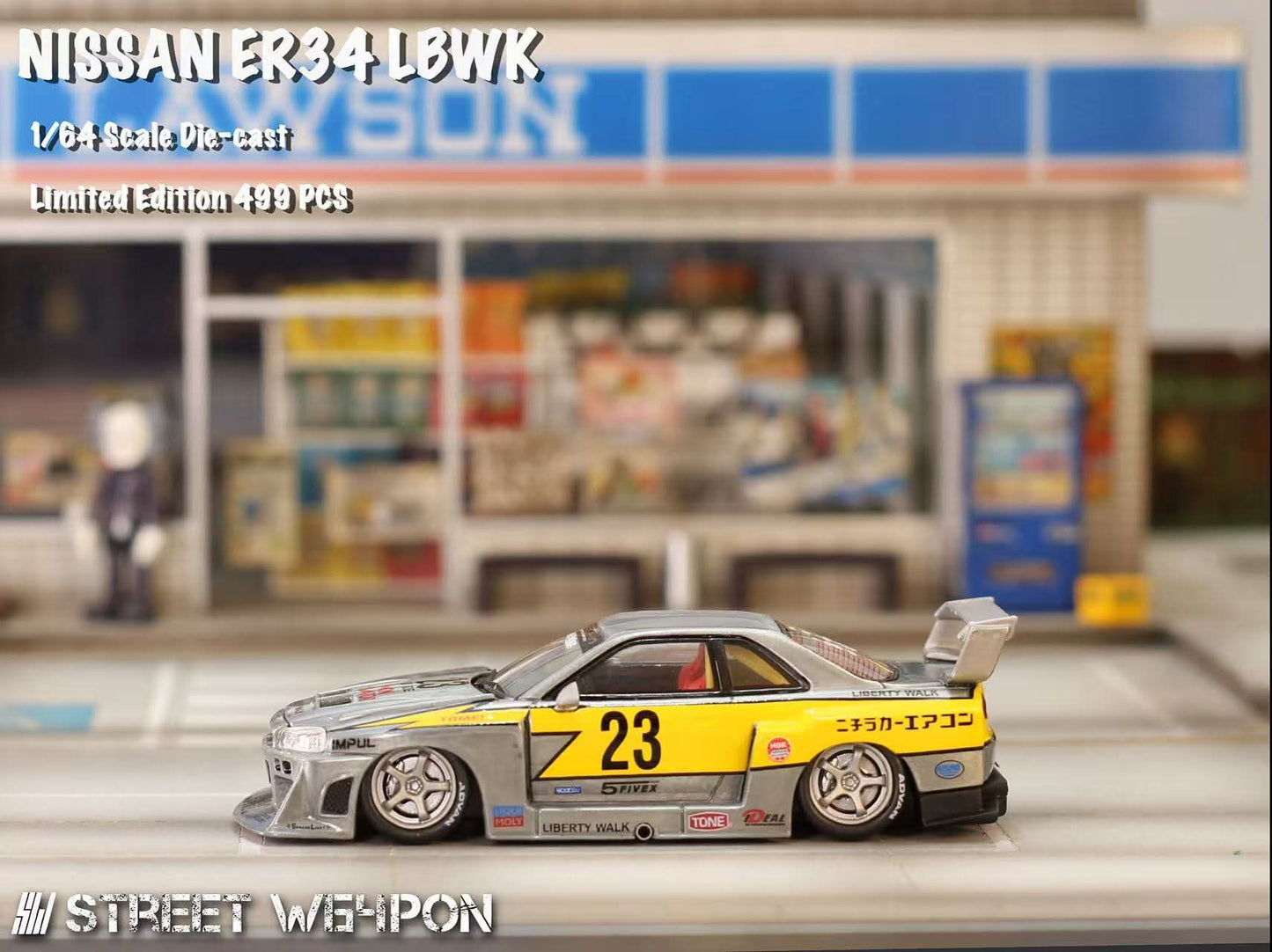 (PREORDER) Street Weapon LBWK ER34 (Varnish Raw Special Edition)