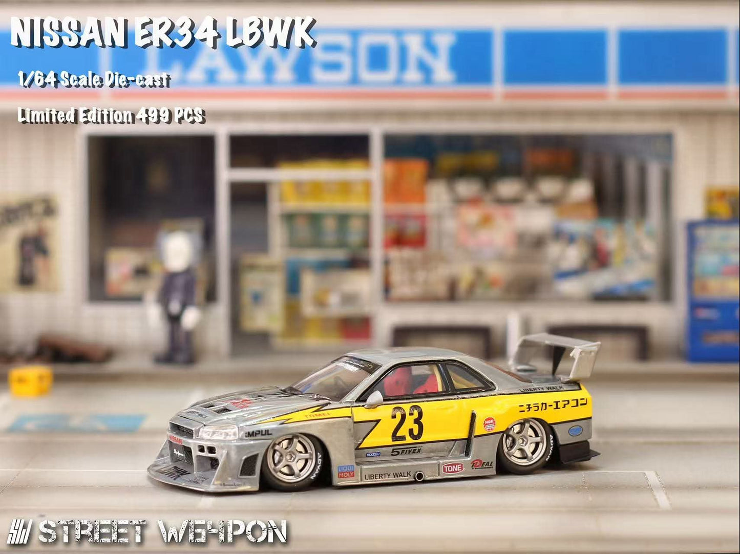 (PREORDER) Street Weapon LBWK ER34 (Varnish Raw Special Edition)