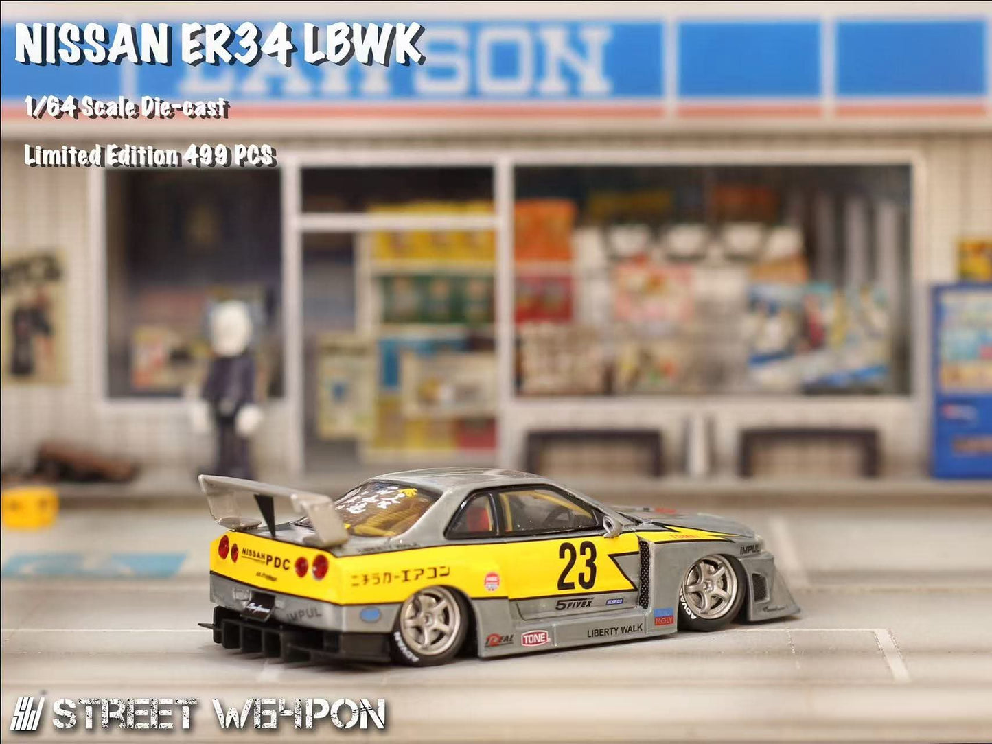 (PREORDER) Street Weapon LBWK ER34 (Varnish Raw Special Edition)
