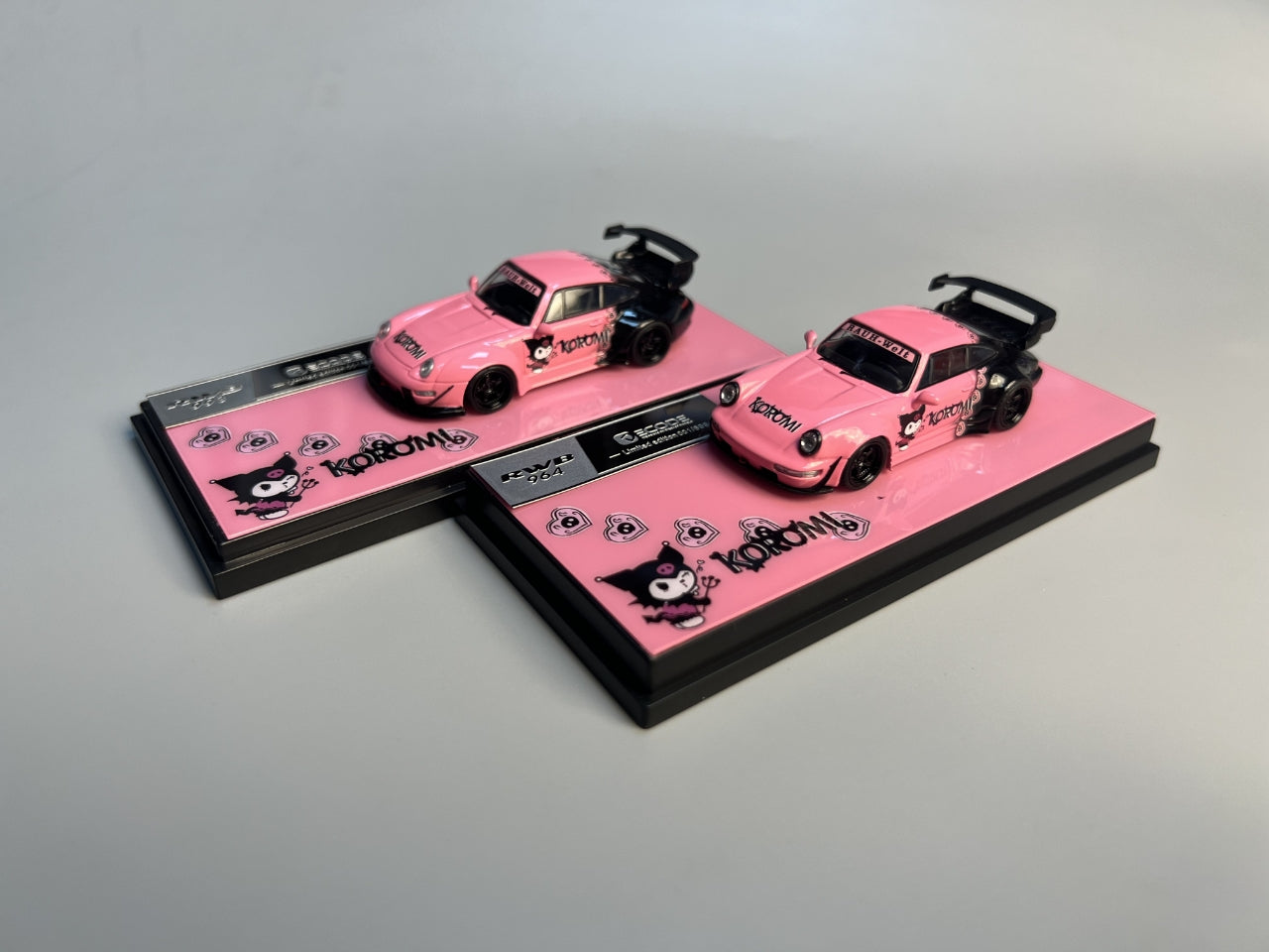 (PREORDER) DEcode Porsche RWB993 or RWB964 Wide-Body Modified (Kuromi Pink/Black)