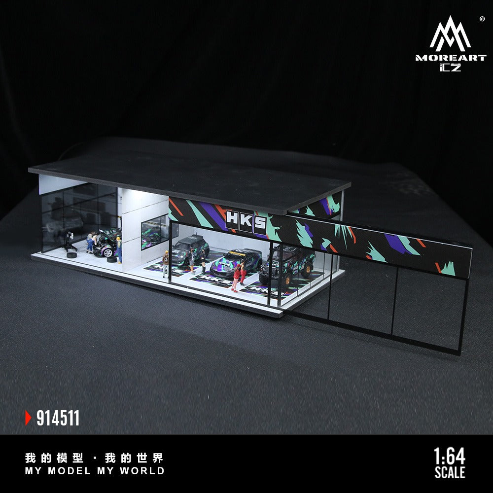 (PREORDER) MoreArt Parking Exhibition Hall Lighting Scene (HKS Showroom)