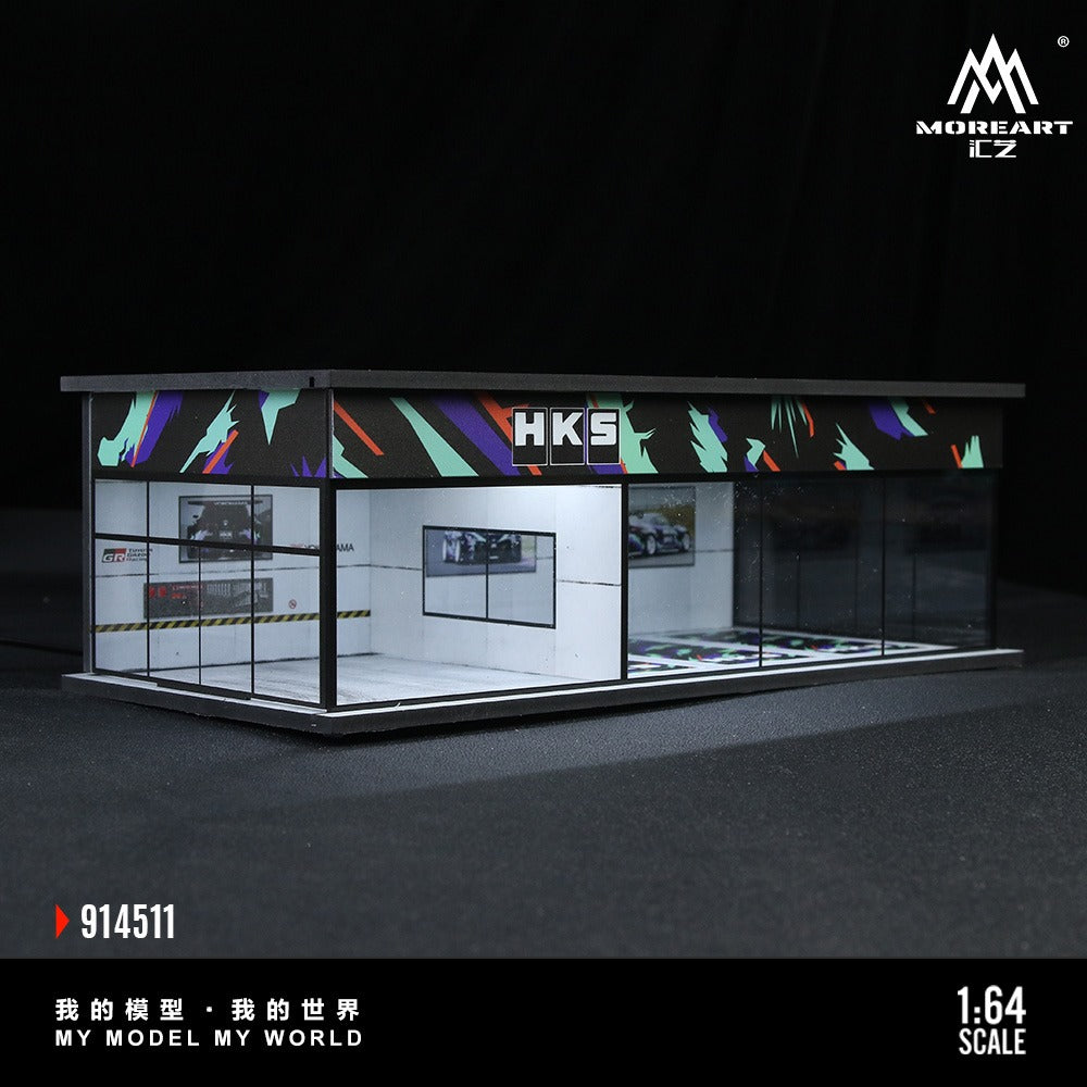 (PREORDER) MoreArt Parking Exhibition Hall Lighting Scene (HKS Showroom)