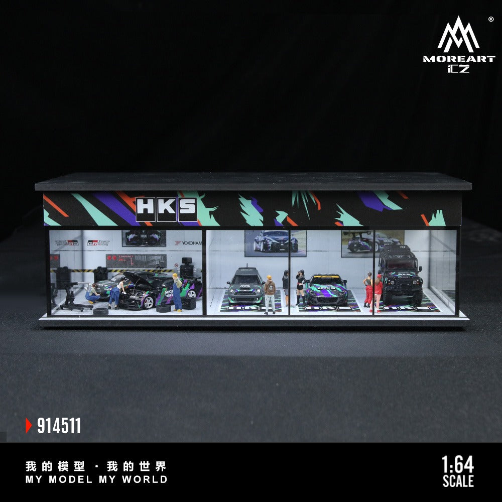 (PREORDER) MoreArt Parking Exhibition Hall Lighting Scene (HKS Showroom)