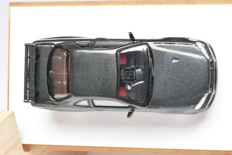 (PREORDER) Stance Hunters Nissan Skyline GT-R R34 (Full Carbon-Black)