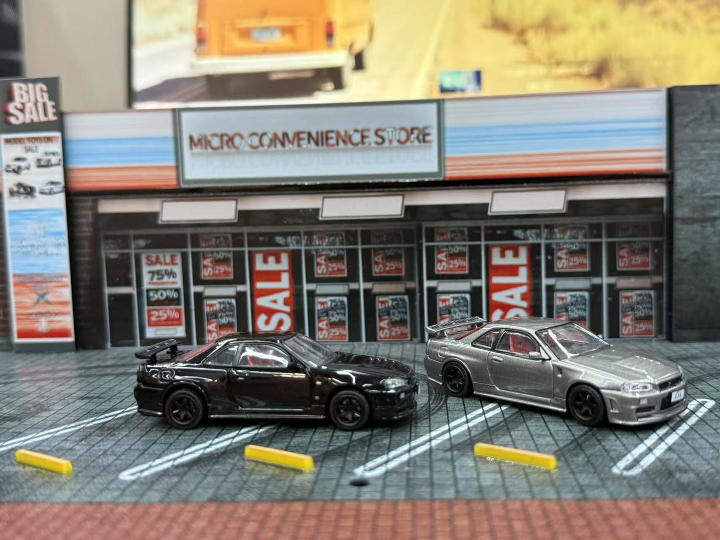 (PREORDER) DM MODEL Nissan Skyline GT-R R34 (RHD) Black