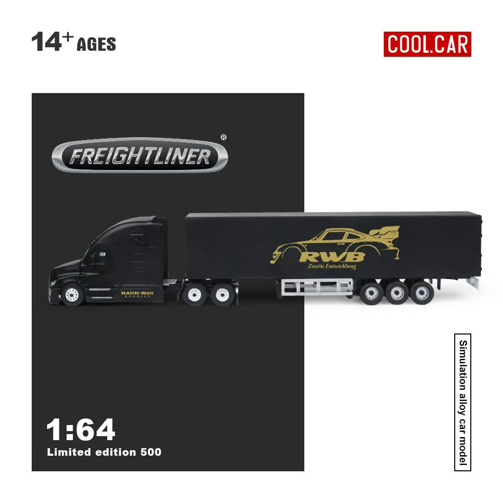 (PREORDER) Cool Car Freightliner Container Truck - RWB Special Transport