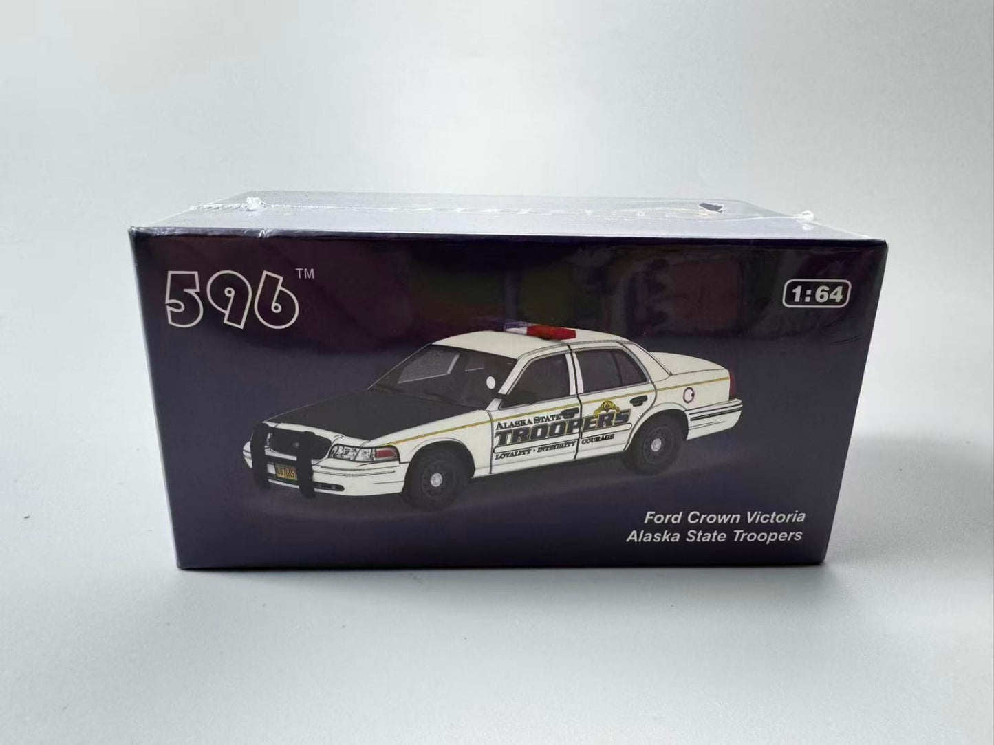(PREORDER) 596 Diecast Ford Crown Victoria CV - Alaska State Troopers