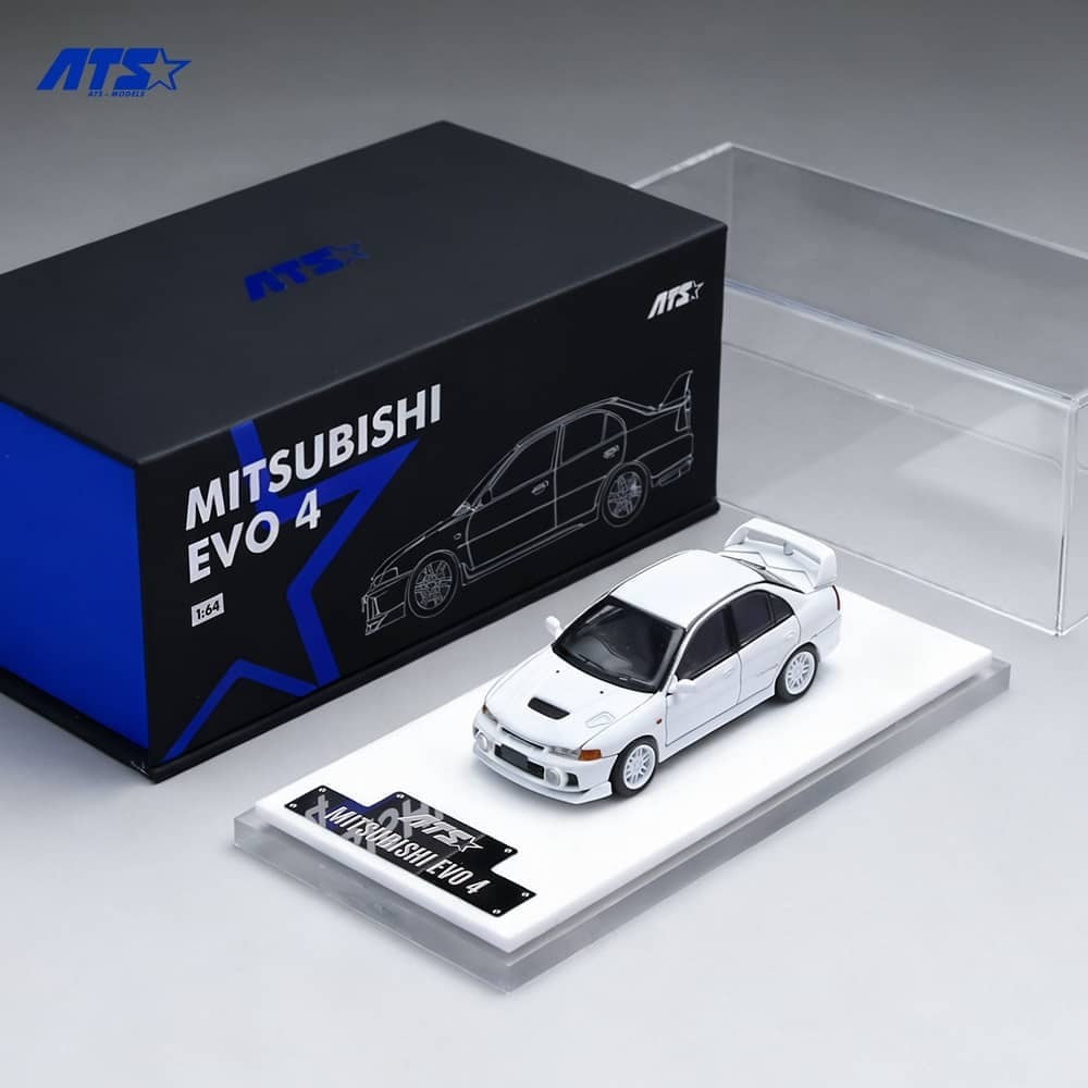 (PREORDER) ATS Mitsubishi Lancer EVO 4th Generation - White