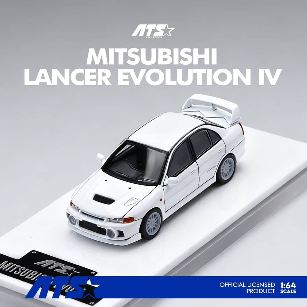 (PREORDER) ATS Mitsubishi Lancer EVO 4th Generation - White