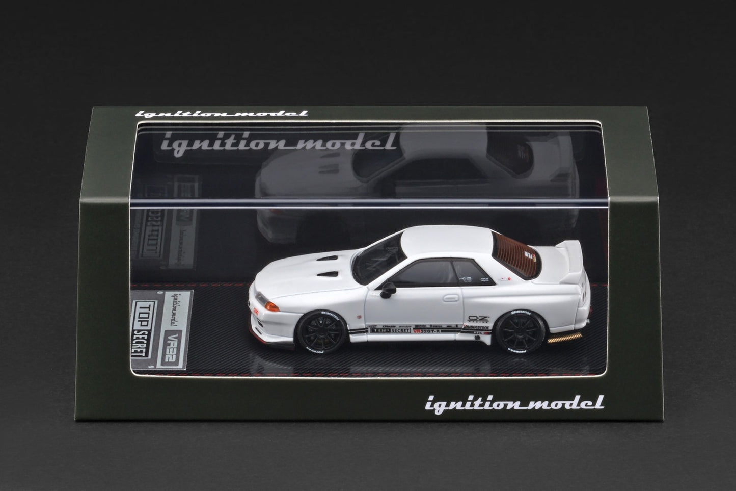 (PREORDER) Ignition Model Nissan Skyline Top Secret GT-R (VR32) White