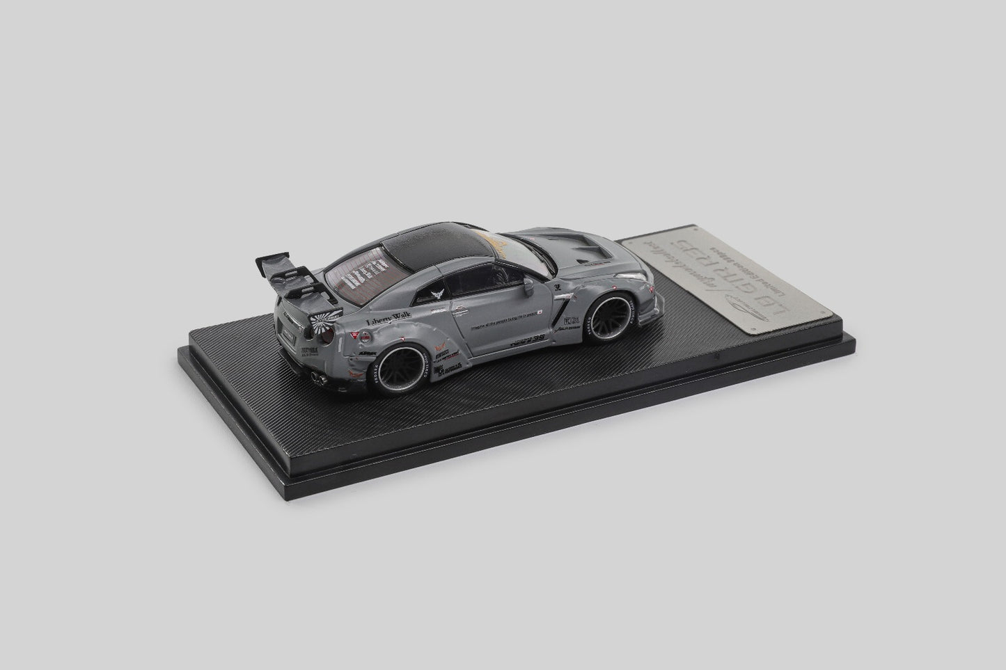 (PREORDER) My Model Collect Nissan GT-R R35, LB Wide-body Modified (Combat Grey)