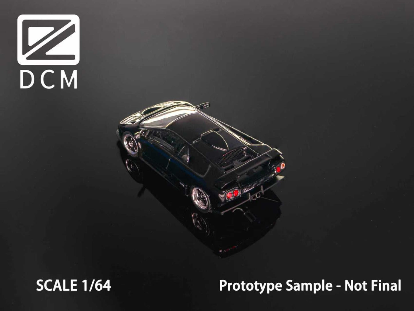 (PREORDER) DCM Lamborghini Diablo GT (Pearl Black)