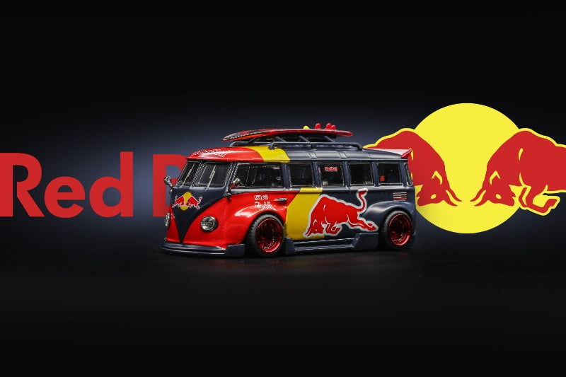 (PREORDER) Liberty 64 VW T1 Widebody Lowrider (Red Bull Livery)
